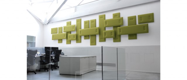 Oversize absorbing wall panels